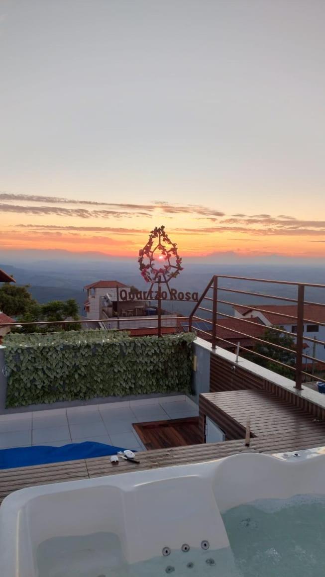 Hotel-Pousada Quartzo Rosa São Tomé das Letras Bagian luar foto