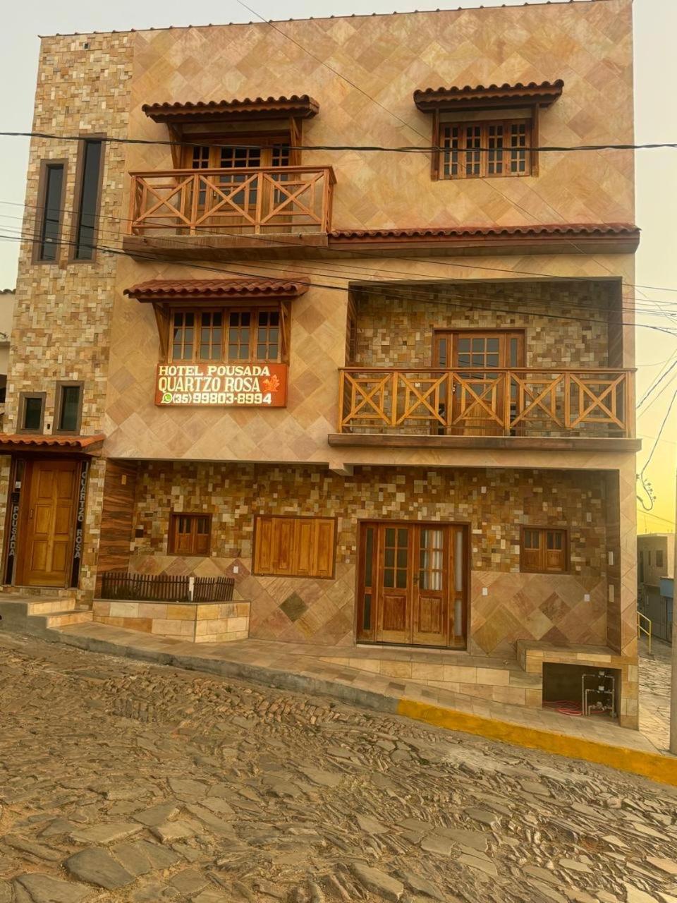 Hotel-Pousada Quartzo Rosa São Tomé das Letras Bagian luar foto